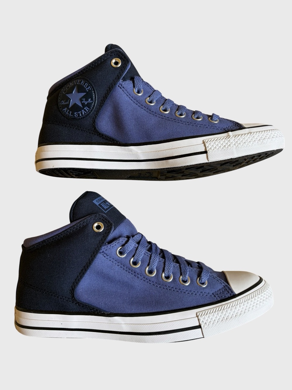 NWB Converse CTAS High Street Mid Colorblock Sneakers Size Men's 8 Wm's 10 Blue - Picture 4 of 16